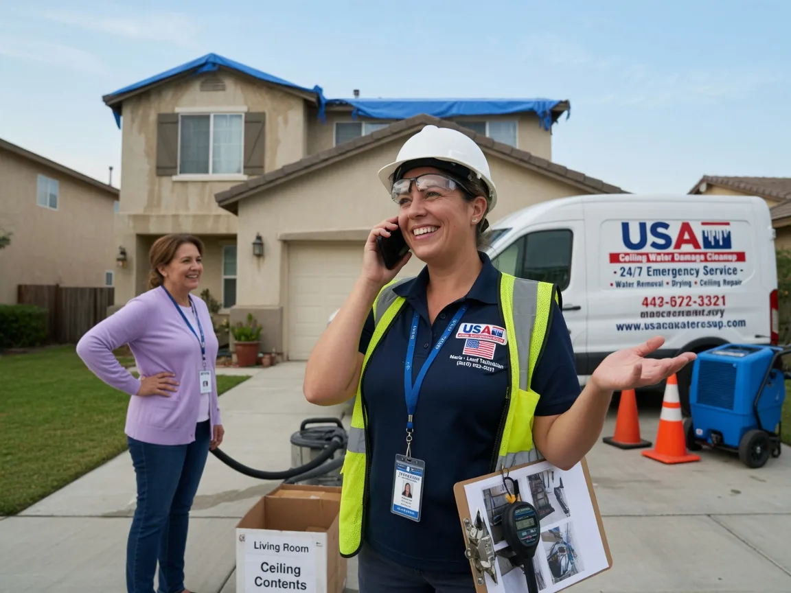 Ceiling Water Damage Restoration Mount Victory, OH FAQs